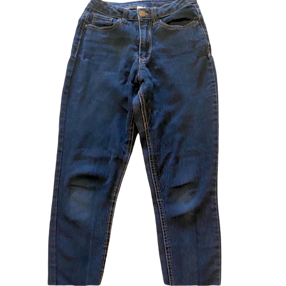 Women’s High Rise Dark Jeans Size 7 Time and Tru